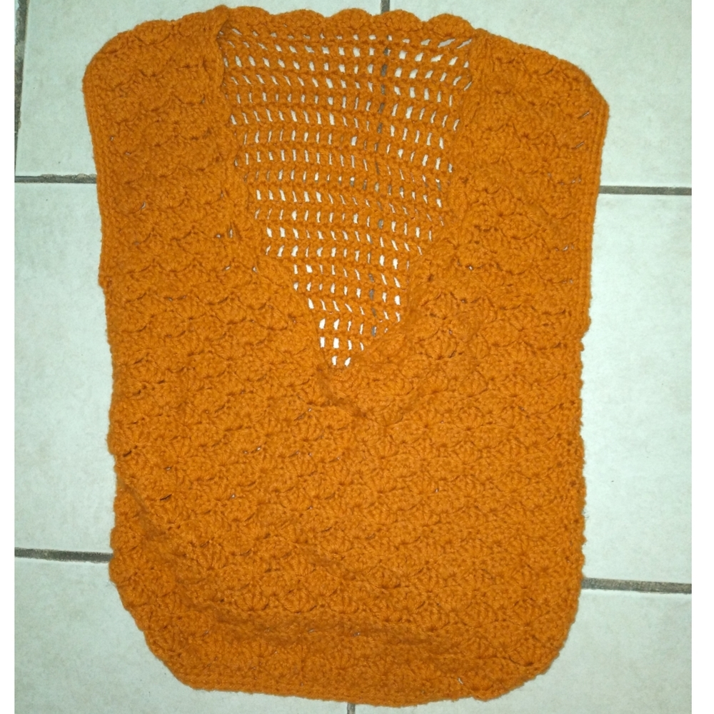 Orange Sweater